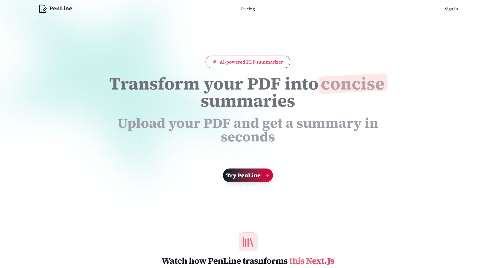 AI Powerd PDF Sumerzie SaaS Project